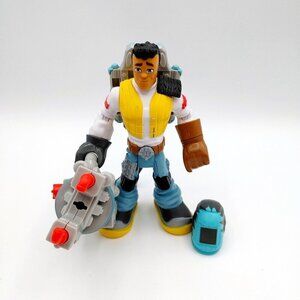 Fisher-Price Rescue Heroes Carlos Kitbash Cadet 5.5in Action Figure + Accesories